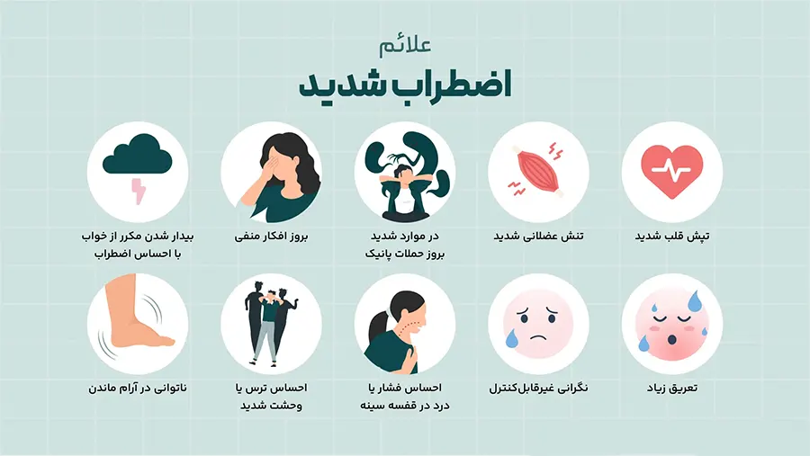 اختلال اضطراب چیست؟ — بررسی انواع اختلال اضطراب 5 اختلال اضطراب چیست