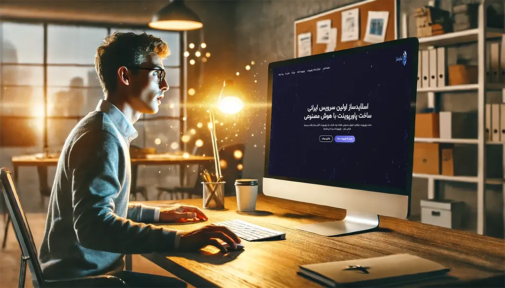 اسلایدساز اولین سرویس ایرانی ساخت پاورپوینت با هوش مصنوعی
